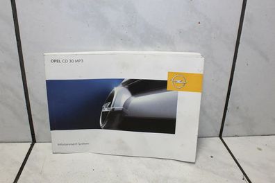 Opel CD30 MP3 Infotainment Handbuch Betriebsanleitung 1311157 0995286 DXZM