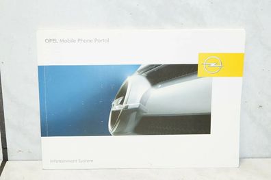 Opel Handbuch Anleitung Mobile Phone Portal Infotainment System 13213281 RBLL