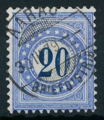 Schweiz Portomarken 1878 Nr 6I Na zentrisch gestempelt X6B61FE