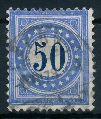 Schweiz Portomarken 1878 Nr 7I Na gestempelt X6B620E
