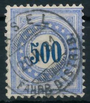 Schweiz Portomarken 1878 Nr 9I Ka zentrisch gestempelt X6B6222