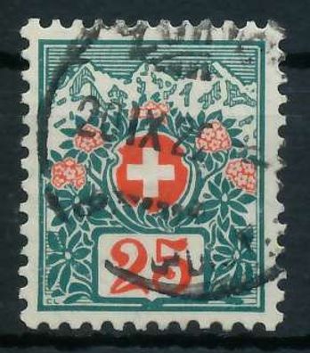 Schweiz Portomarken 1910-1924 Nr 35 gestempelt X6B622E