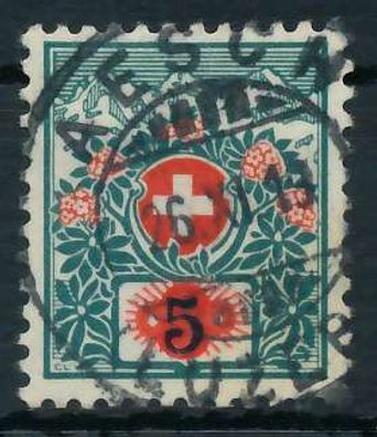 Schweiz Portomarken 1910-1924 Nr 38 zentrisch gestempelt X6B6236