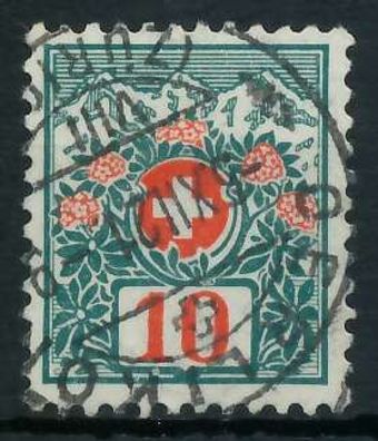 Schweiz Portomarken 1910-1924 Nr 32 zentrisch gestempelt X6B623E