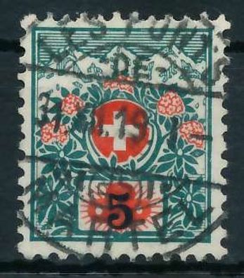 Schweiz Portomarken 1910-1924 Nr 38 zentrisch gestempelt X6B6246