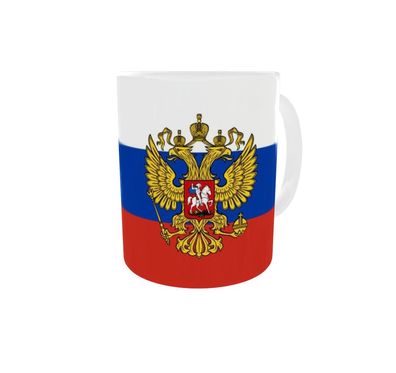 Kaffeetasse Russland Pot Flagge Kaffee Tasse Becher Coffeecup Büro Tee