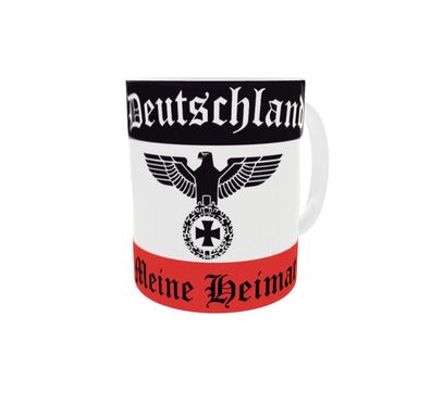 Kaffeebecher Deutschland Tasse Heimat Deutsches Reich Treue Reichsadler