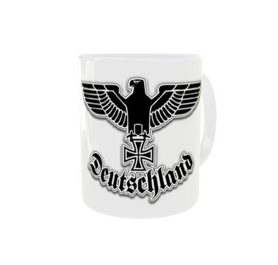 Kaffeebecher Tasse Deutschland Vaterland Reichsadler Deutsches Reich Wehrmacht