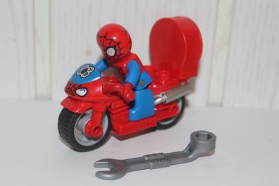 LEGO® DUPLO® Set Spiderman mit Motorrad * Sammlerfiguren * Basteln * Adventskalender