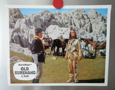 Original Filmposter, Werbeplakat Old Surehand 1. Teil Karl May D1.21
