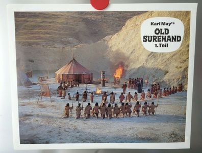 Original Filmposter, Werbeplakat Old Surehand 1. Teil Karl May D1.21