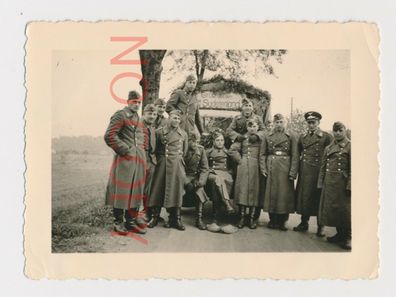 Foto WKII Gruß aus dem Sudetenland Sudety Soldaten #43