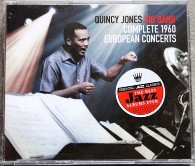 The Quincy Jones Big Band - Complete 1960 European Concerts (2xCD) (Neu + OVP)