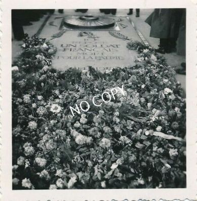 Foto WKII Matrosen besuchen Paris Grab des unbekannten Soldaten France F1.29