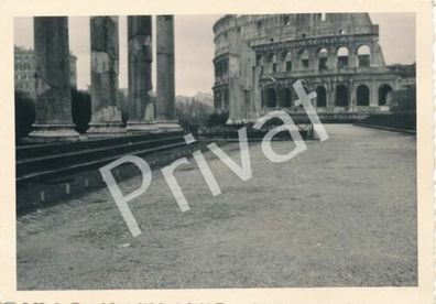 Foto WK II antikes Rom, Colosseum Italia F1.33