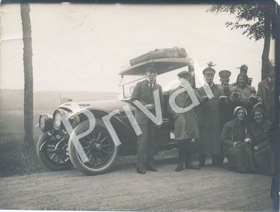 Foto Gräfin Dittfurt Auto Oldtimer Luxuswagen 1908 Zivilisten IZ-11247 F1.64