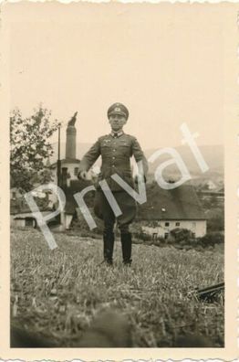 Foto WKII Wehrmacht Soldaten Portrait Uniform Orden F1.77