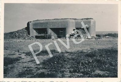 Foto WK II Wehrmacht Angriff Frankreichfeldzug Belgien Bunker 17.5.1940 F1.66