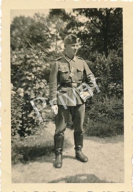 Foto WKII Wehrmacht Fernsprecher F268 Portrait Soldat Heribert Koller 1940 L1.81