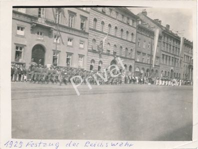 Foto 1929 München Festzug 3. Münchner Reichskriegstag Ludwigstraße L1.14