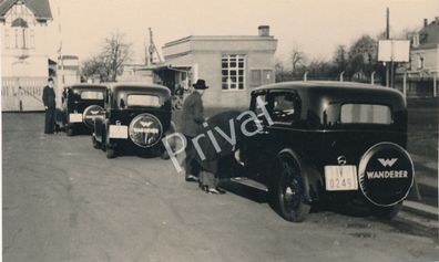 Foto ca. 1930 Auto Union Audi DKW Wanderer Ausstellung München Fahrzeuge L1.12