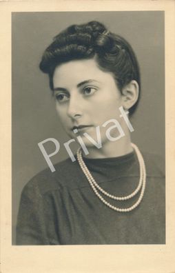 Foto PK Portrait der jungen Frau Rosemarie Kaiser L1.69