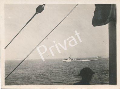 Foto WKII britische Zerstörer Patrouille Boote Mittelmeer Nord Afrika 1941 L1.76