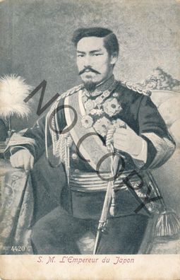 Foto PK Meiji Tenn? Kaiser von Japan Japon nach Gemälde von Chiossones L1.74