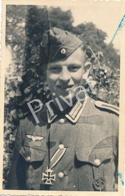 Foto PK WK II Wehrmacht Fernsprecher F 268 Portrait Soldat Heribert Koller L1.81