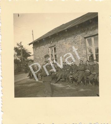 Foto WKII Wehrmacht Fernsprecher F 268 Unterführer Kurs Brwin&oacute; w Polska L1.82