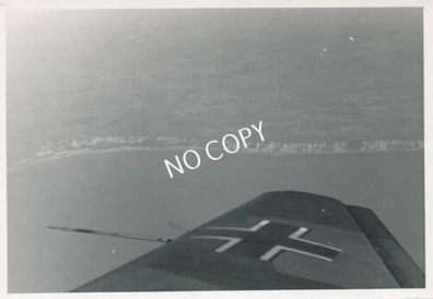 Foto WK II Flugzeug im Flug Detail E1.57