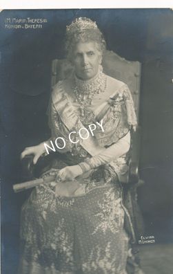 Foto PK königliche Persönlichkeit I.M. Königin Maria Theresia von Bayern E1.37