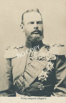 Foto PK königliche Persönlichkeit der junge Prinz Leopold v. Bayern E1.37
