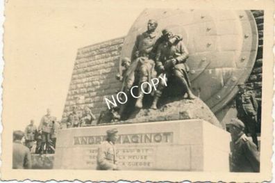 Foto WK II Andr&eacute; Maginot Monument Fleury-devant-Douaumont Frankreich E1.5