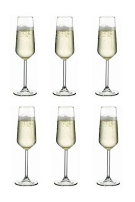 Pasabahce 6er Champagnerglas Sektglas Allegra 195ml