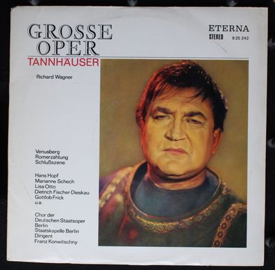 Eterna 8 25 242 - Richard Wagner, Hans Hopf, Marianne Schech, Lisa Otto, Dietric