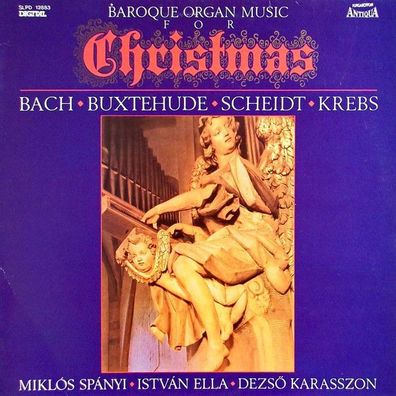 Hungaroton Antiqua SLPD 12883 - Baroque Organ Music For Christmas
