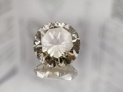 Echter unbehandelter natürlicher Diamant Brillant 0.70 Ct IGL Zertifikat VVS1 Braun