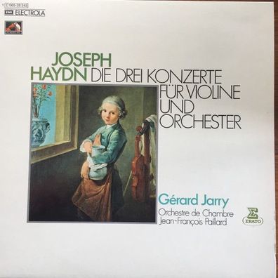 EMI Electrola 1 C 065 - 28 345 - Joseph Haydn - Die 3 Konzerte Für Violine Und