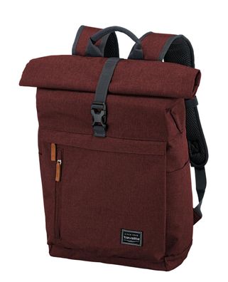 Travelite BASICS Rollup Rucksack bordeaux