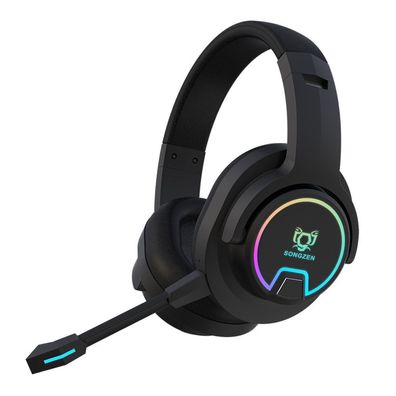 Gaming-Headset mit Mikrofon, Bluetooth-Gaming-Kopfhörer mit