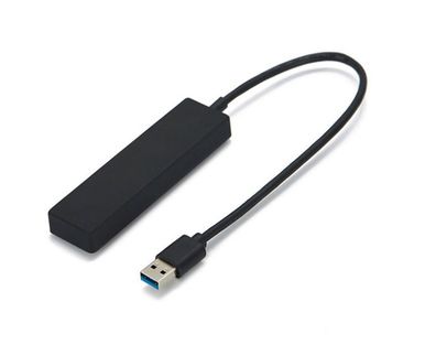 4-Port-USB-3.0-Hub, ultraschlanker Daten-USB-Hub, für MacBook, Mac