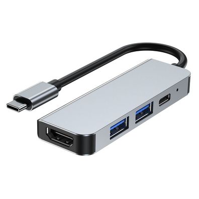 Hub-Dockingstation USB C 4-in-1-Typ-C-Multiport-Hdmi-Adapter