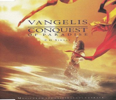CD-Maxi: Vangelis - Conquest of Paradise (1992) EastWest 4509-91173-2 / YZ704CD