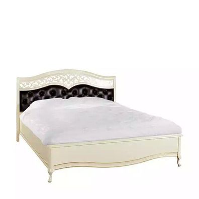 Bett Möbel Design Betten weiß Doppelbett Luxus Schlafzimmer Holz