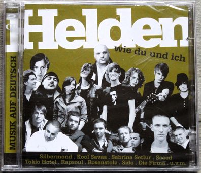 Various - Helden Wie Du Und Ich (2008) (2xCD) (Da Music - 872025-2) (Neu + OVP)