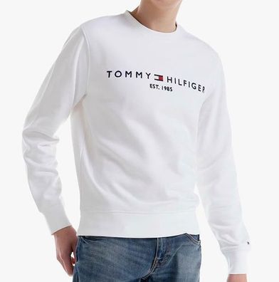 Tommy Hifiger Herren Gestapeltes Flaggen-Sweatshirt Pullover