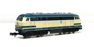 Minitrix N 2059 Diesellokomotive BR 218 218-6 DB Analog OVP (6399g)