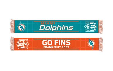 NFL Schal Miami Dolphins Frankfurt Germany Game Go Fins Fanschal 5056704020993