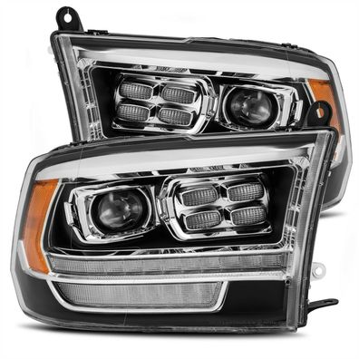 DODGE RAM 2013 - 2018 LED LUXX Projector Scheinwerfer 13 18 14 2015 2019 LED SEQ 5C